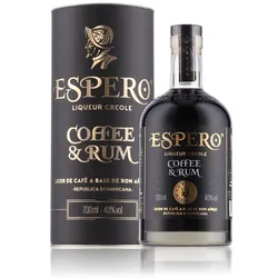 Espero Liqueur Creole Coffee & Rum 40% Vol. 0,7l in Geschenkbox