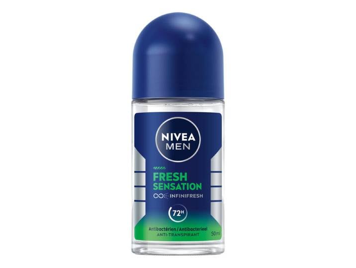 NIVEA MEN Déodorant Aisselles Fresh Sensation Protection 72h Bille 50 ml