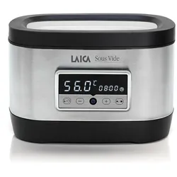 Laica SVC200 Sous Vide Garer, Dampfgarer + Reiskocher, Silber