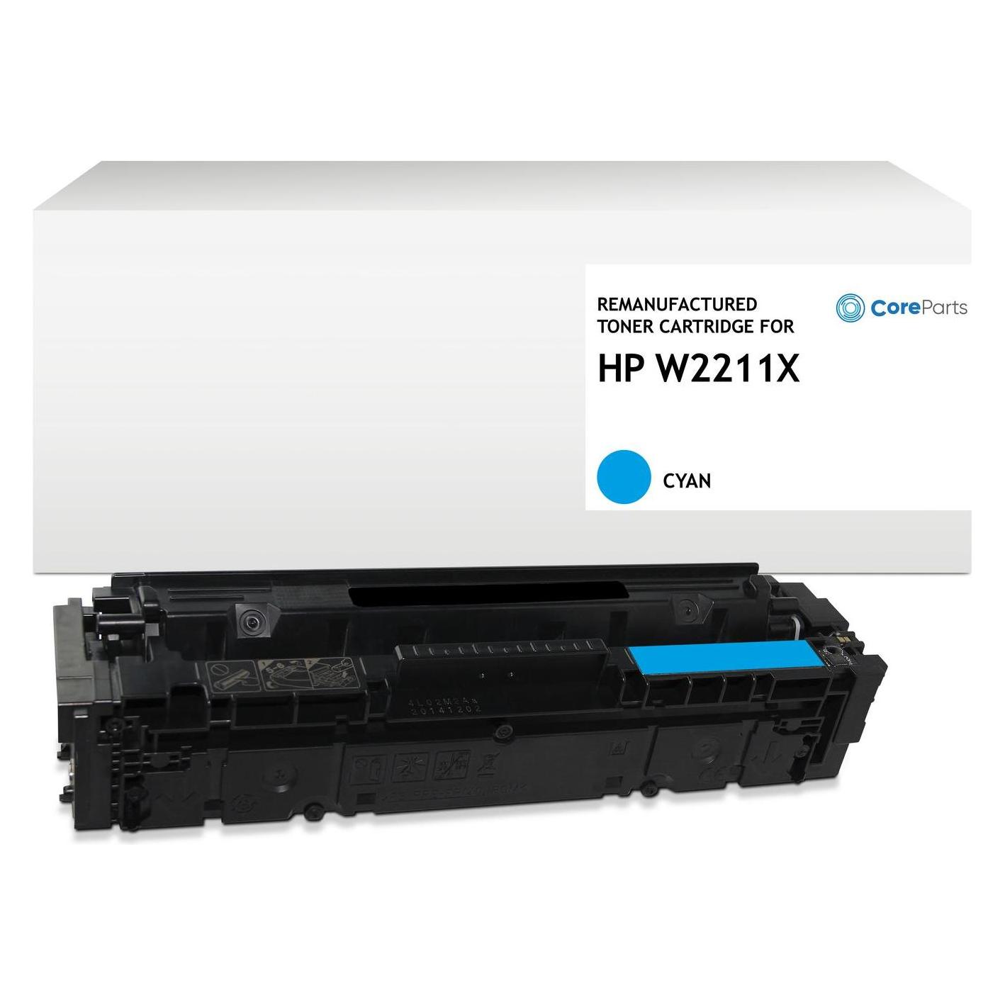 CoreParts Lasertoner for HP Cyan (QI-W2211X)