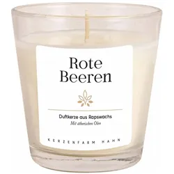 Duftkerze Glas - Rote Beeren