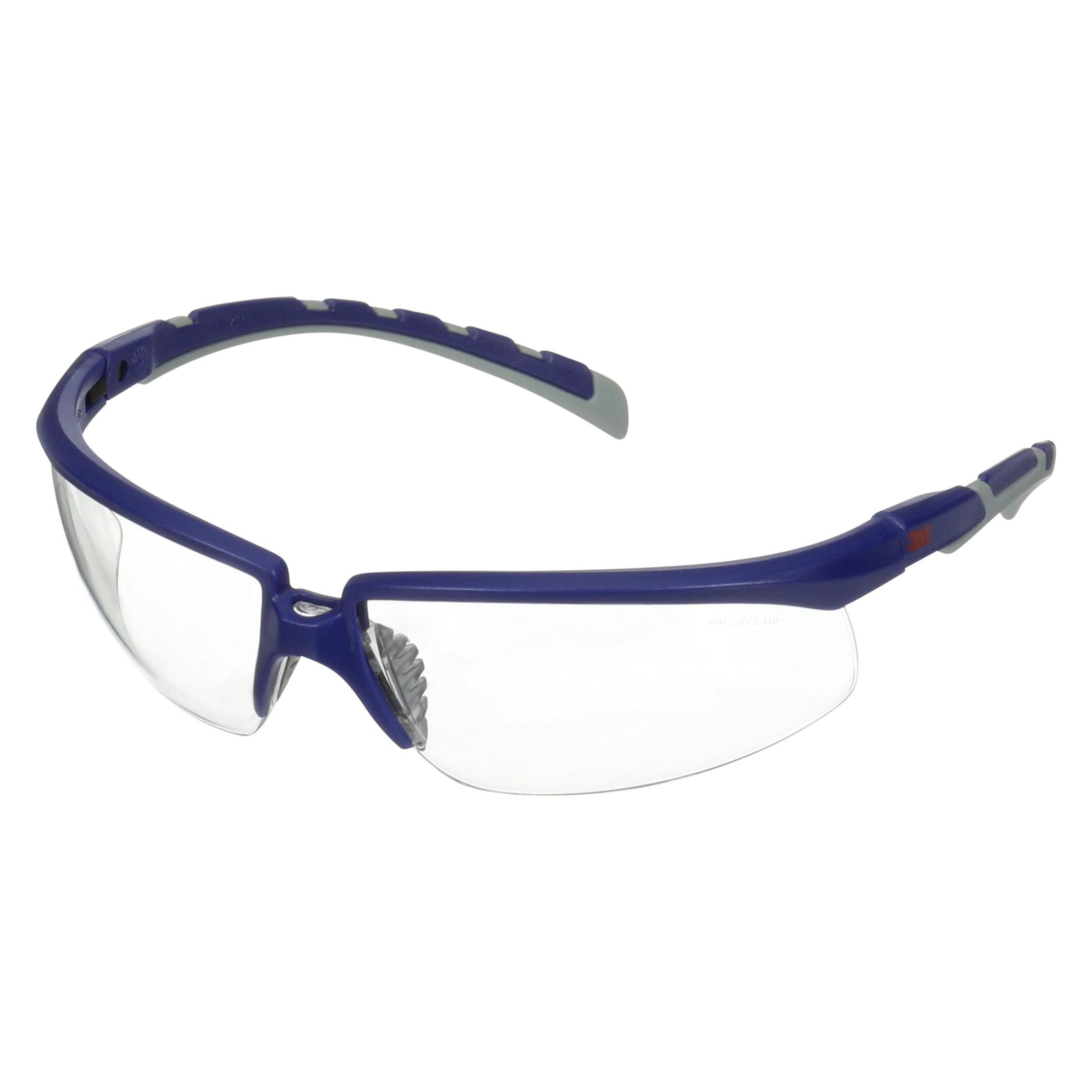 3M Solus Schutzbrille Linse Klar, kratzfest (S2001ASP-BLU)