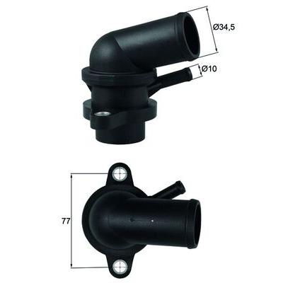 MAHLE Thermostat, Kühlmittel TI 239 87D für DAEWOO