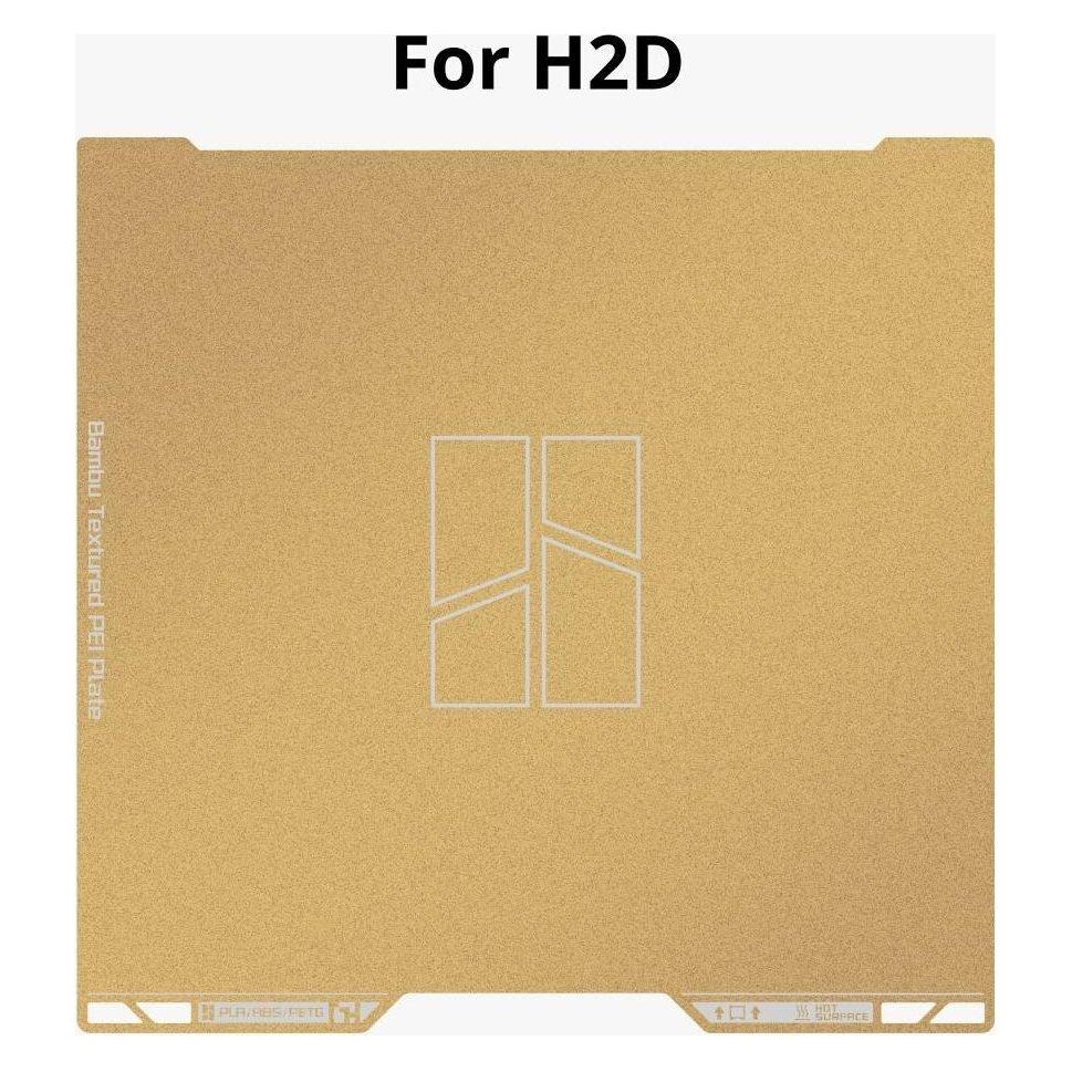Bambu Lab Doppelseitig strukturierte PEI Platte H2D (300635)