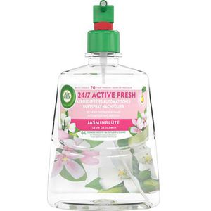 Airwick Raumduft Active Fresh, Duftspray, 228ml, Nachfüller, aerosolfrei, Jasminblüte