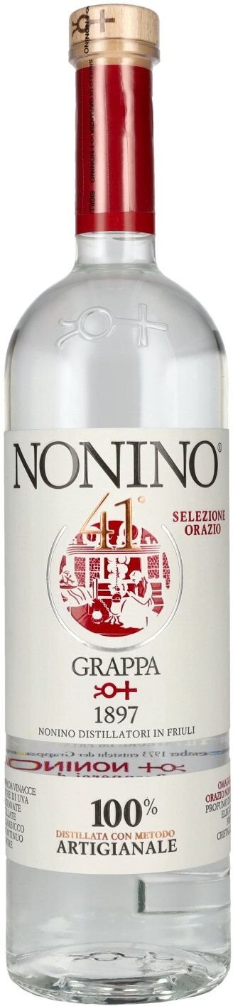Nonino Grappa Tradizione Selezione Orazio 41% Vol. 1l
