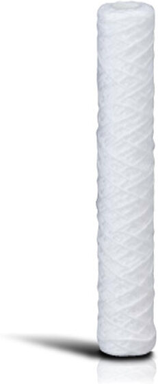 Green Filter Cartuccia Filtro Sedimento Polipropilene Avvolto 20" - 20 Micron