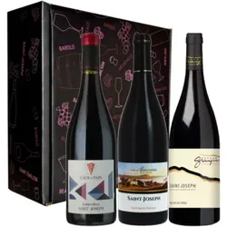 Wein-Geschenkset  - Saint Joseph - 3 Fl. - 2.25L
