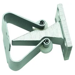 Türfeststeller KWS 1064 mit Kloben zum Anschrauben