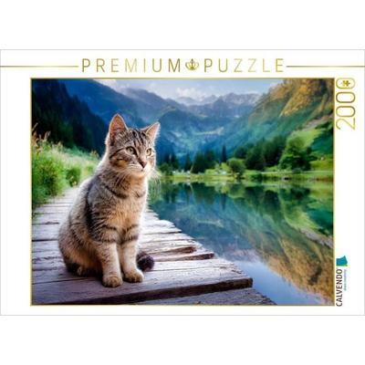 CALVENDO Puzzle Der stille Beobachter | 2000 Teile Lege-Größe 90 × 67 cm Foto-Puzzle für glückliche Stunden