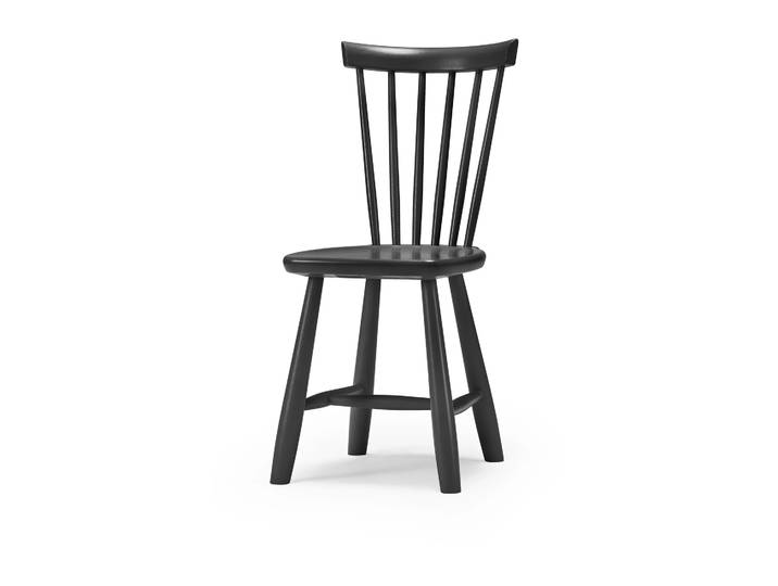 Stolab Lilla Åland Kinderstuhl Birke 33cm Schwarz