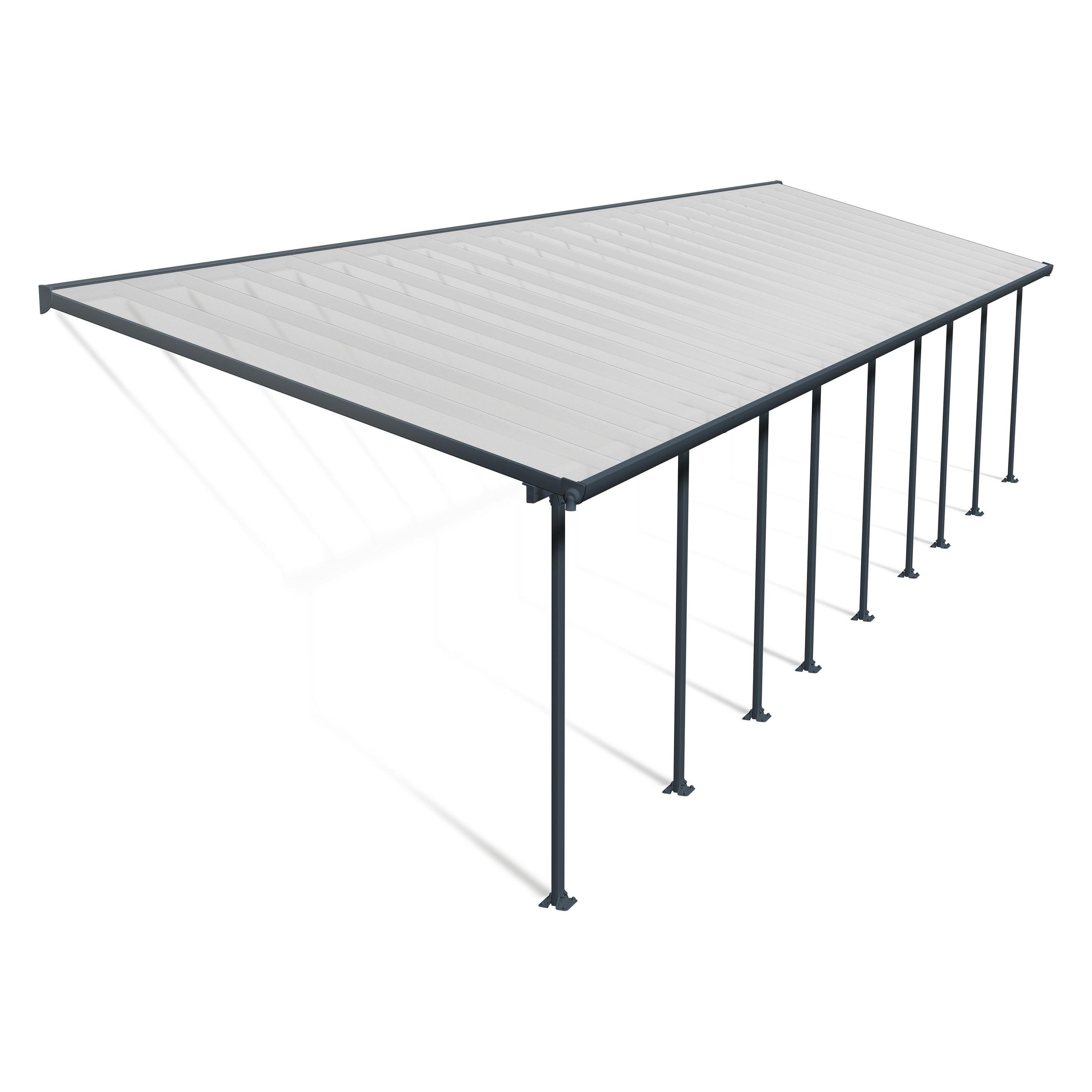 Canopia Terrassenüberdachung Feria 294x1276cm Grau (47147600)