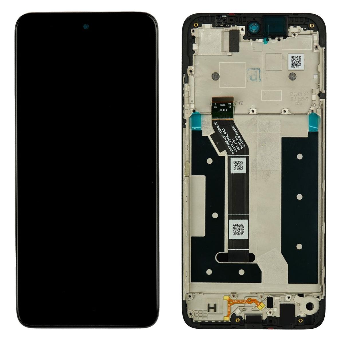 OEM LCD + Touchscreen Motorola G35 5G, Original mit Rahmen (Display) (72604551)