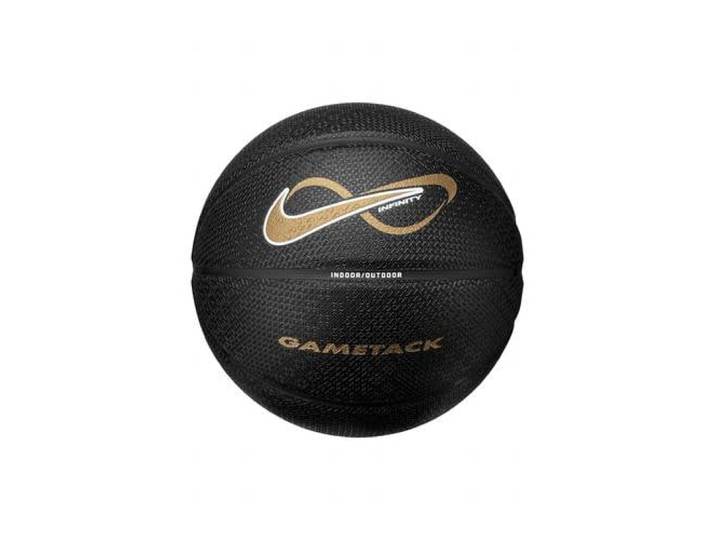 Nike basketbal - zwart/goudkleurig