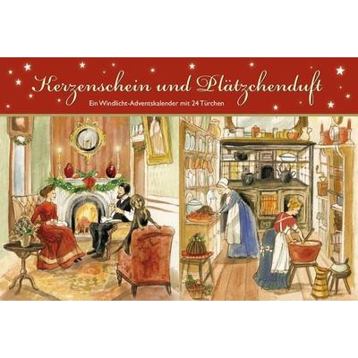 Kerzenschein und Plätzchenduft