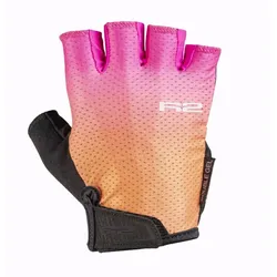 R2 Ombra 2.0 Damen-Fahrradhandschuhe orange Gr. XS