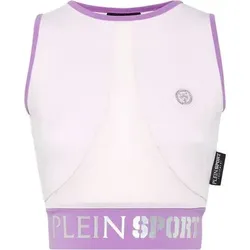 PLEIN SPORT Langarmtop, Größe XS in Lila 30
