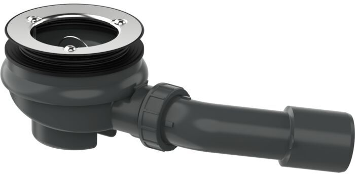 Hansgrohe RainDrain Staro Grundkörper 60090180 Nennweite Anschluss DN50, für Ablaufgarnitur für Duschwanne