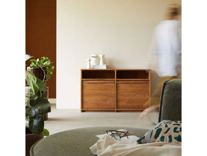 Liam - Buffet aus Akazienholz 120 cm - Braun