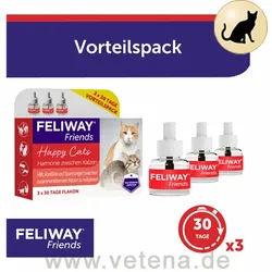 3x48 ml Feliway Friends Nachfüllflakon