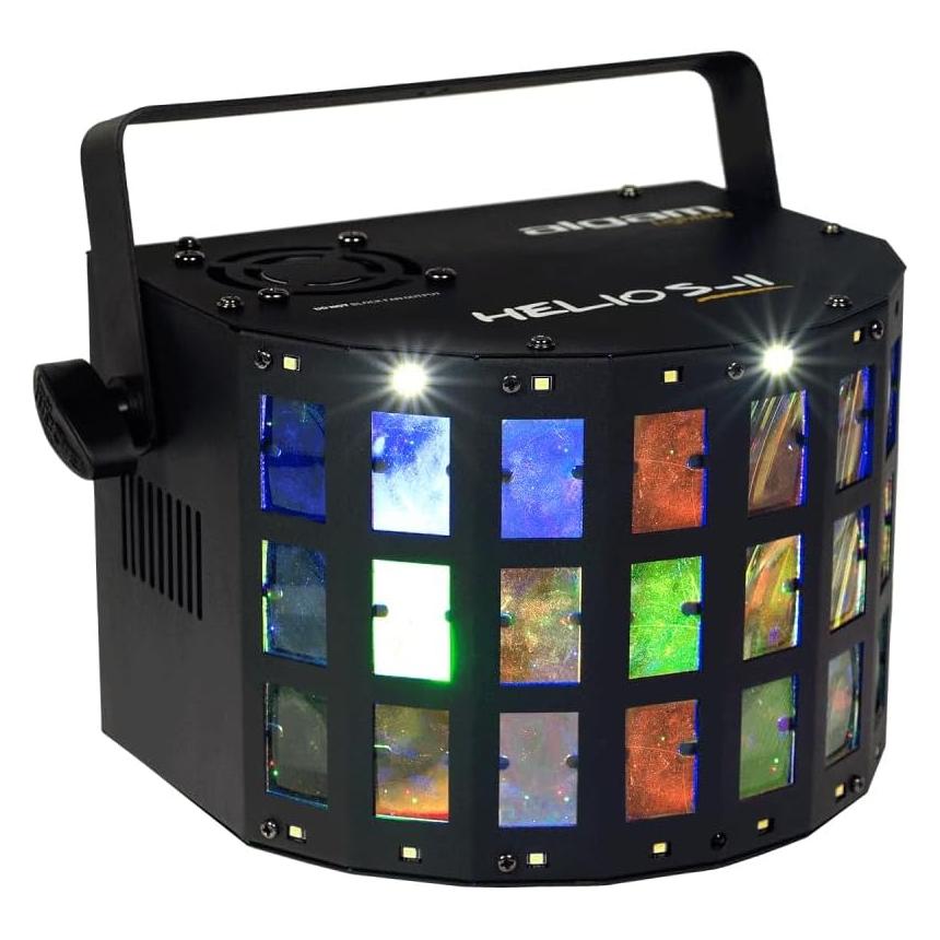 Algam lighting HELIOSII 2in1 LED floodlight Derby effect Strobe DMX inputoutput 3point XLR (3 W, LED) (LAL HELIOS-II)
