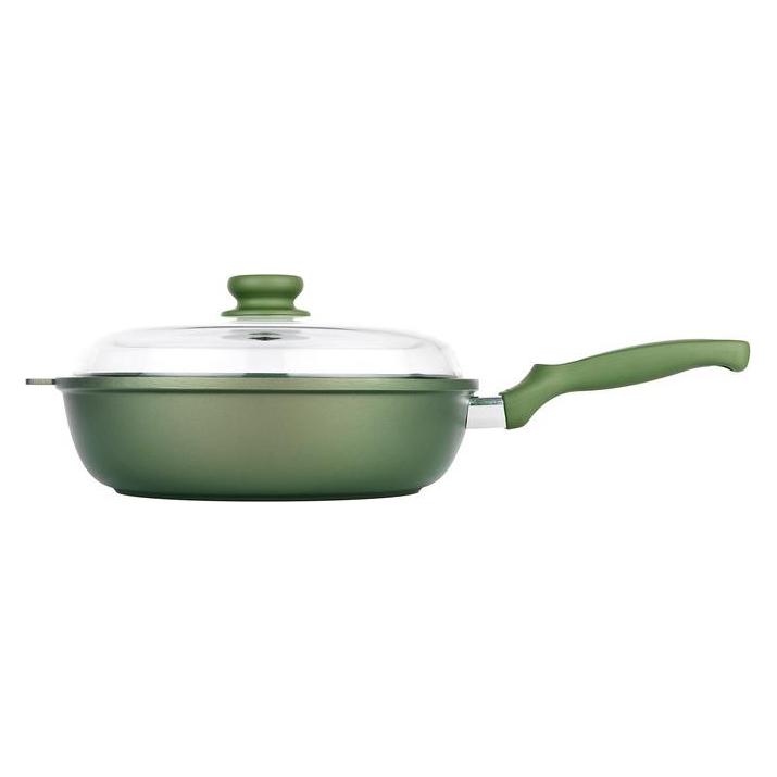 Risoli Pánev Dr. Green hluboká indukční 24 cm (Bratpfanne, Gusseisen) (56532907)