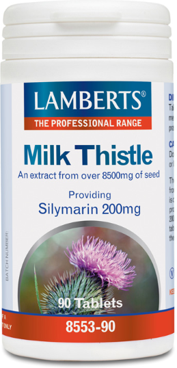 Lamberts Marian Thistle 8500 mg Silymarin 90 Tablets 90 Units
