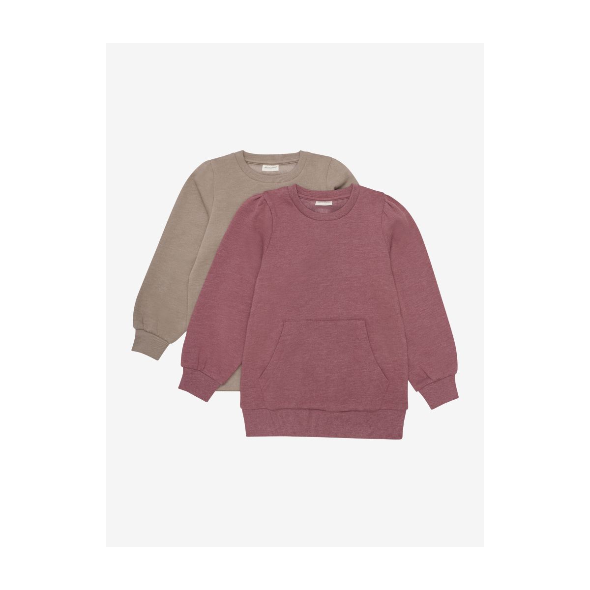 Minymo Sweat Shirt (2-pack) apple butter (4640) 110 5899-4640-110