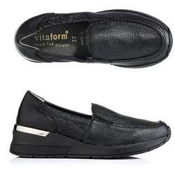 VITAFORM Damen-Slipper Hirschleder Shock Absorber Sohle Nina