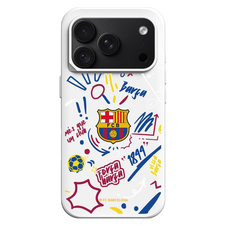 RhinoShield iPhone 18 Pro Max / iPhone 17 Pro Max - SolidX Case - FC Barcelona Graffiti (Apple iPhone 17 Pro Max, Apple iPhone 18 Pro Max) (78421723)