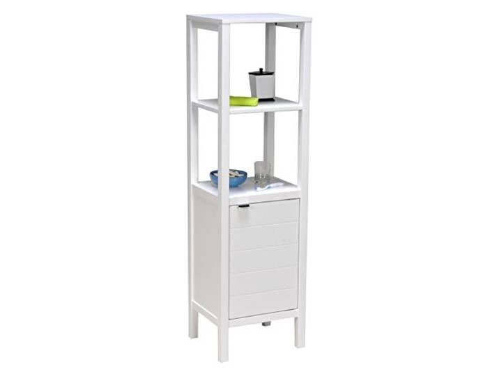 Weber Meuble de Rangement Tribu 1 Porte - 3 tablettes/Blanc