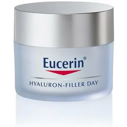 Eucerin, Gesichtscreme, Hyaluron Filler Tagespflege für trockene Haut Lsf15 (50 ml) (50 ml, SPF 15)