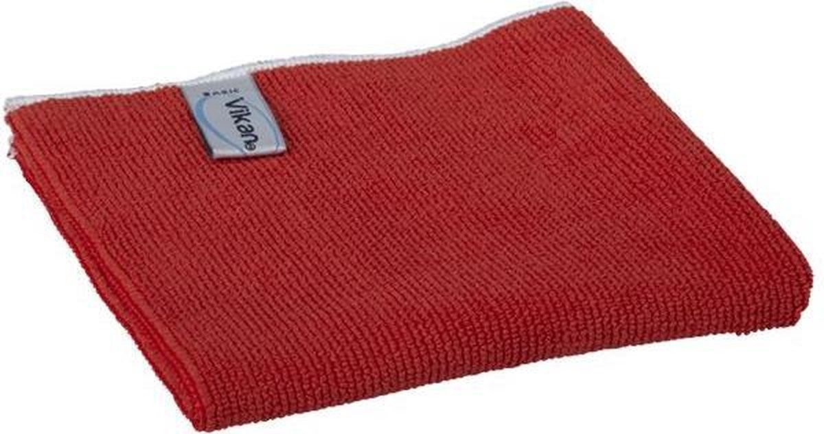 Vikan Basic Microvezeldoek Rood 32x32 cm
