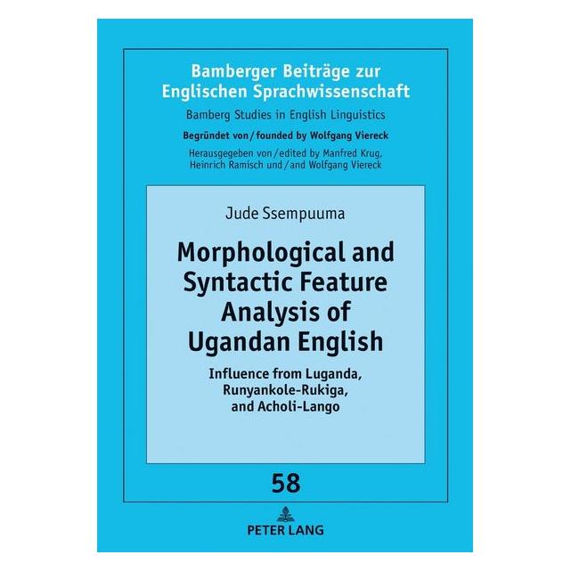 Peter Lang Morphological and Syntactic Feature Ana (Englisch, Hardcover, Jude Ssempuuma, Manfred Krug) (67839744)