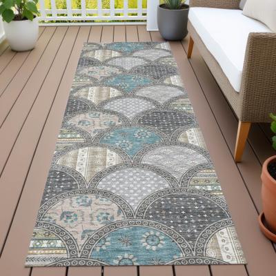 Addison Rugs Machine Washable Indoor/ Outdoor Mosaic Bayport Chantille Rug
