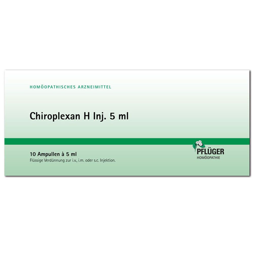 Chiroplexan H Inj.Ampullen 10x5 ml Ampullen