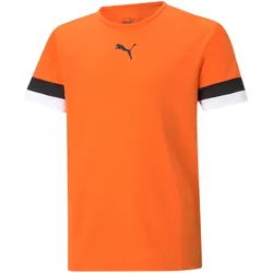 PUMA teamRISE Trikot Kinder golden poppy/black/white 140