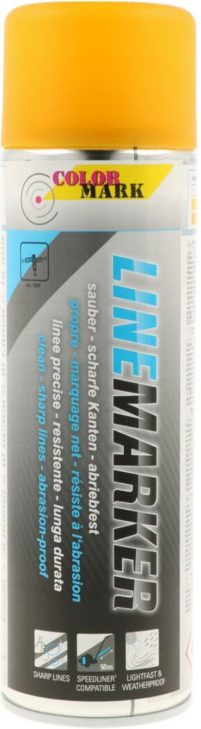 european aerosols COLORMARK Linemarker gelb, 500 ml