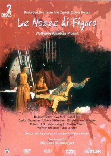 Rodney Gilfry - Mozart, Wolfgang Amadeus - Le nozze di Figaro / Nikolaus Harnoncourt, Opernhaus Zürich [2 DVDs] - Preis vom 17.10.2026 19:25:27 h