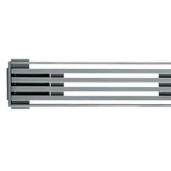 I-DRAIN Rostabdeckung Technik, 80 cm,Edelstahl glaskugelgestr.,ABS KS IDRO 0800D