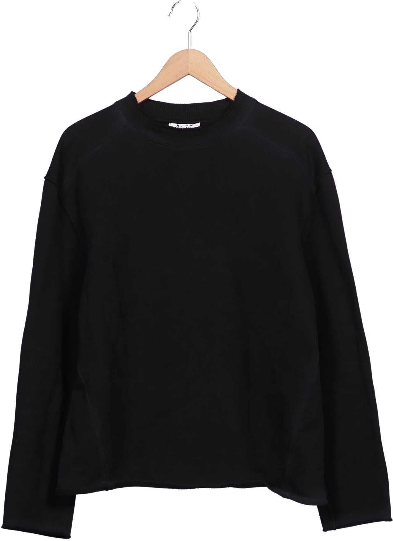 Acne Studios Damen Sweater, Schwarz, Gr. M, Baumwolle - Second Hand