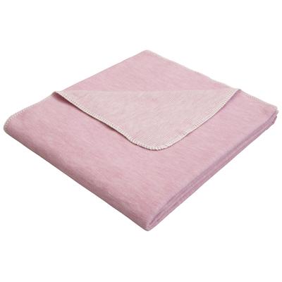 Wohndecke OTTO HOME "Jannis", rosa, B:140cm L:200cm, Baumwolle, Wohndecken, Wohndecke, GOTS zertifiziert - aus Bio-Baumwolle, Kuscheldecke