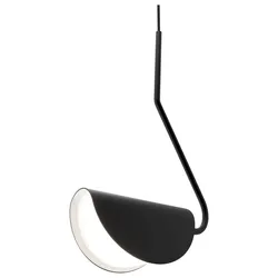 Pendelleuchte Mollis Schwarz/Weiß max. 28 Watt