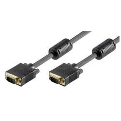 MicroConnect Anschlusskabel 3 m Schwarz MONGG3FB VGA-Kabel