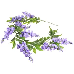 Viana, Kunstpflanzen, Künstliche Blumengirlande Blauregen für vielseitige Sommerdeko (15 cm)