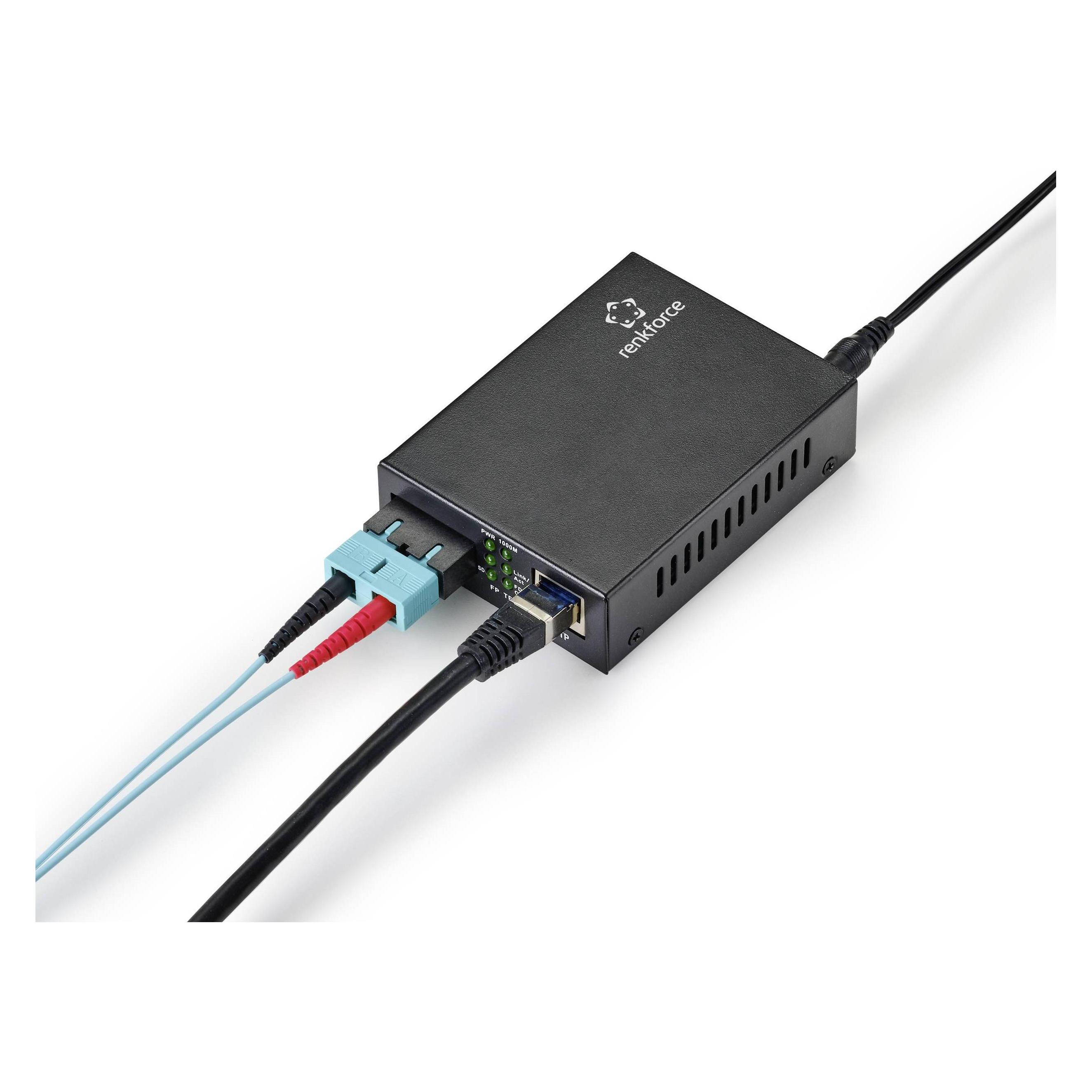Renkforce Glasfaser RJ45 (Netzwerk Zubehör) (RF-4581874)