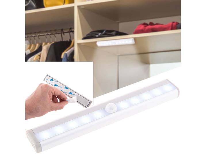 LED Lichtleiste mit Bewegungssensor, batteriebetrieben