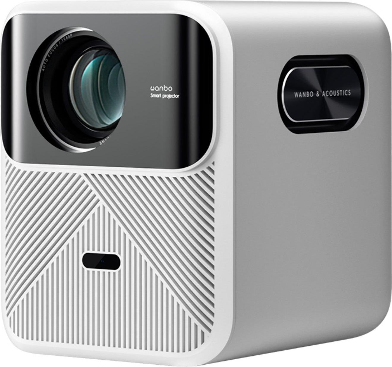 Beamer WANBO Mozart 1 - Speicher 2GB Helligkeit 900 ANSI Betriebssystem Android 9.0 Display-Technologie LCD - Weiß