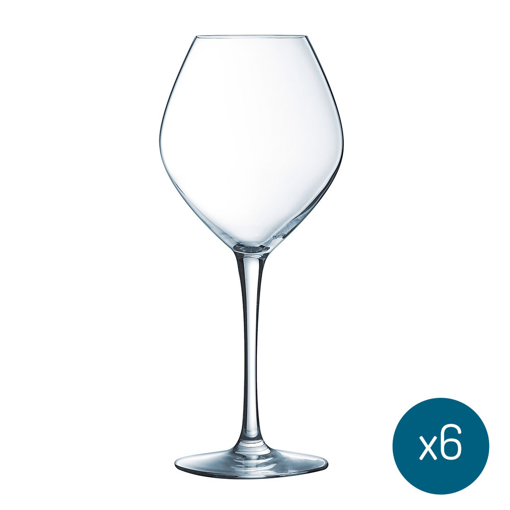 Eclat Emotions wijnglas set van 6, 47 cl