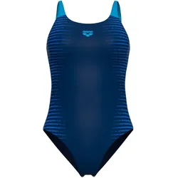 arena Feel Damen-Badeanzug Side Placement U Back Bustier - Gr. 38 - dunkelblau